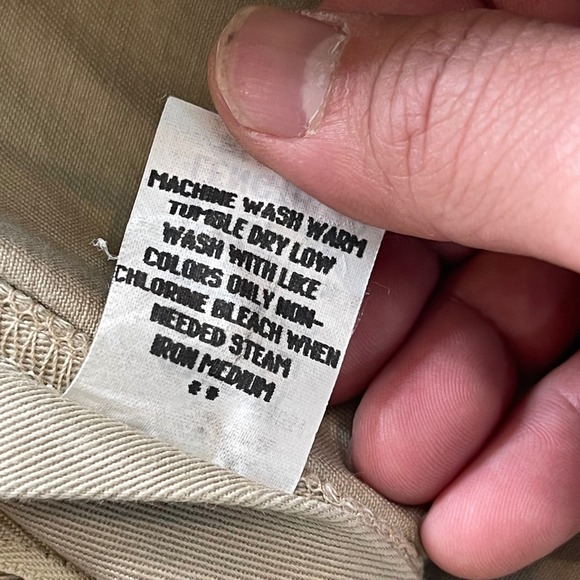 Vintage USA Polo Ralph Lauren Mens Khaki Pleated Twill Preppy Pants Size 36x30 - Picture 8 of 13